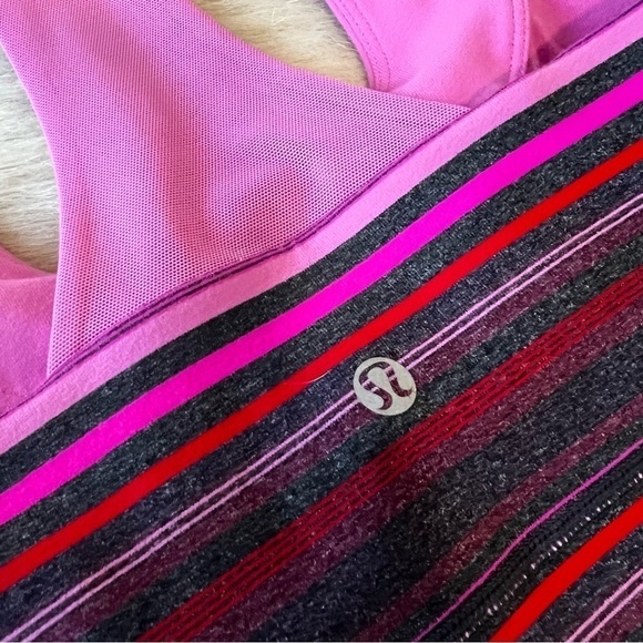 LULULEMON Scoop Neck Tank
Elevation Space Dye Smoky Rose 4 Striped Pink Gray - Picture 5 of 14